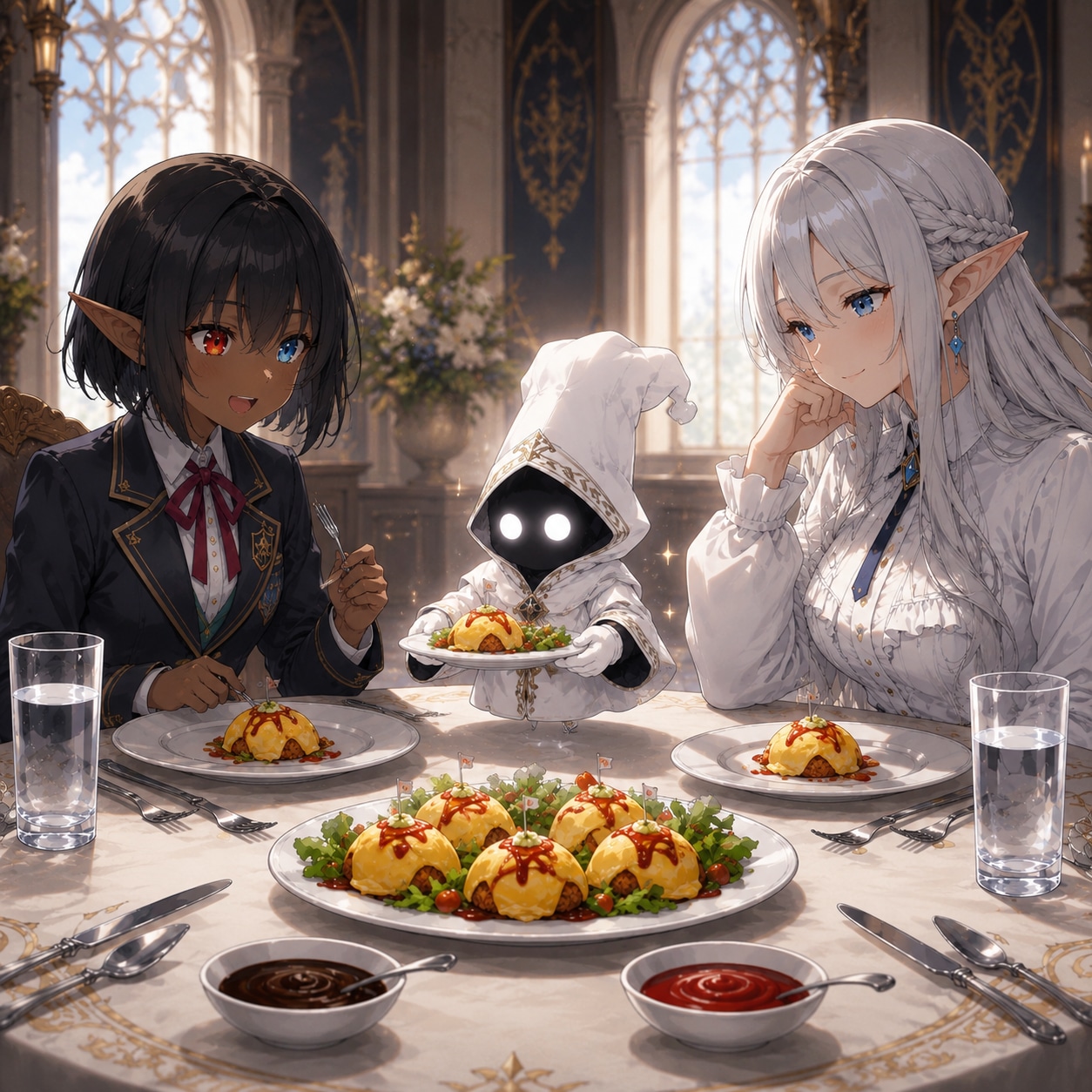 異世界でオムライス