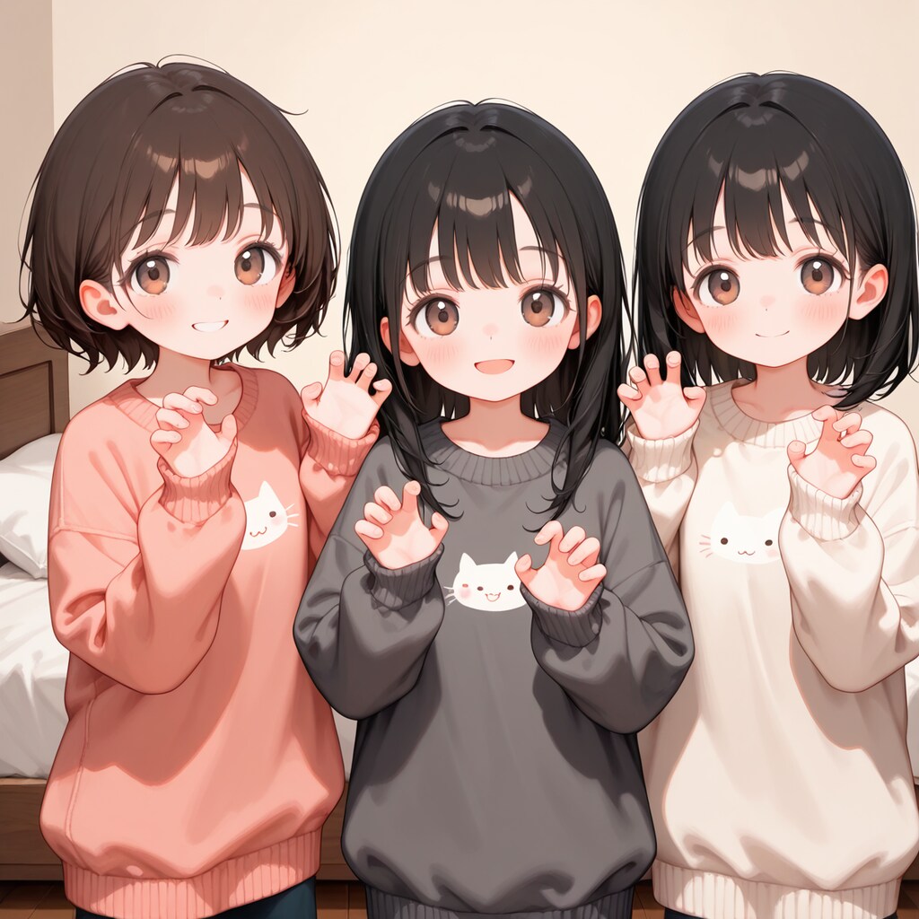 がおー、遊んでー