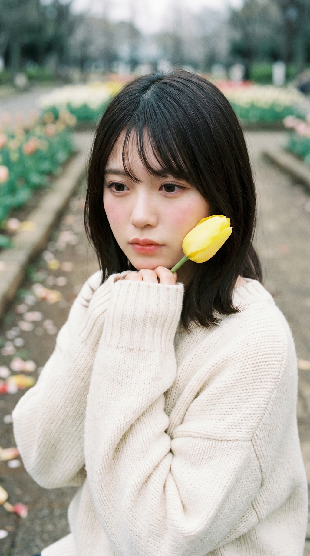 Submerged in Golden Petals