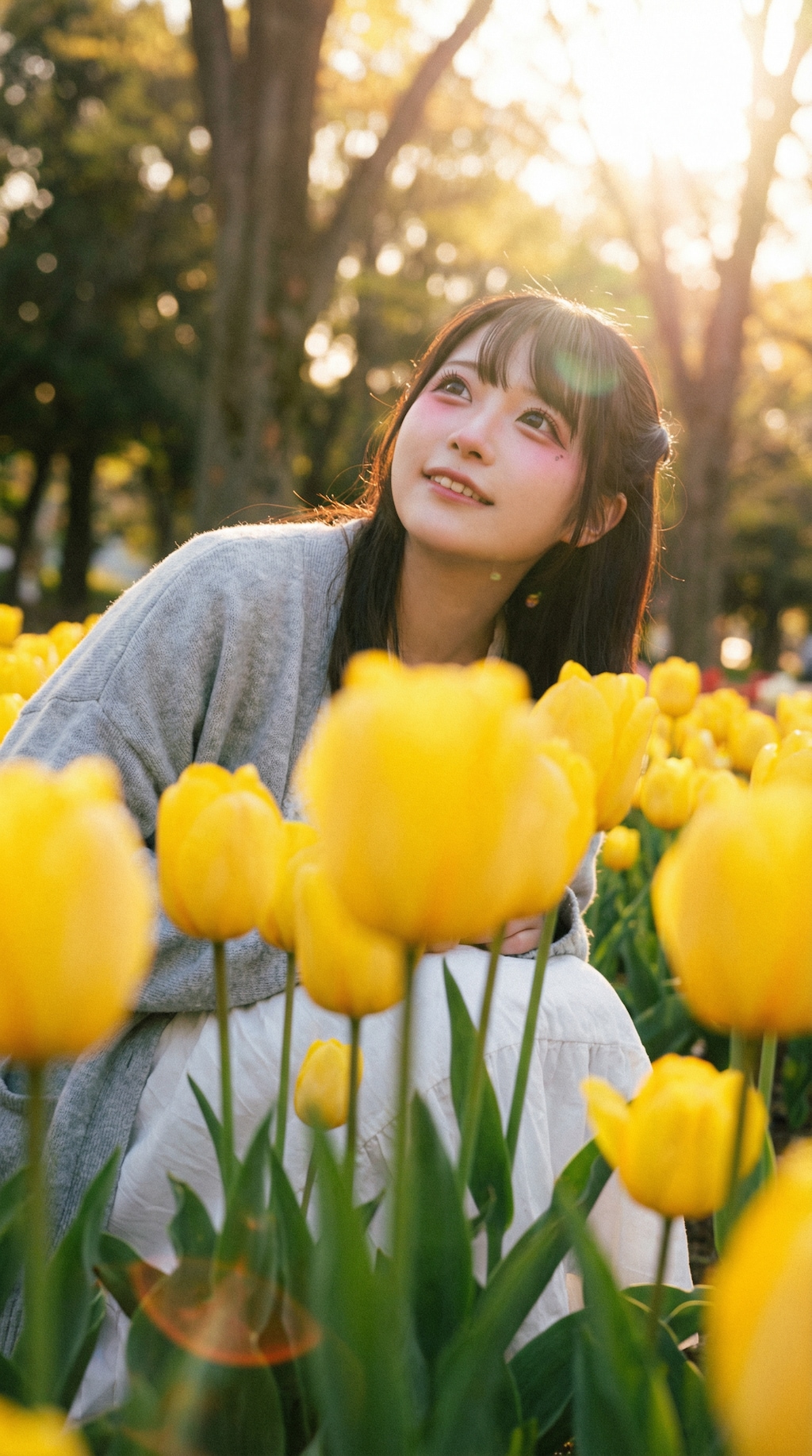 Submerged in Golden Petals