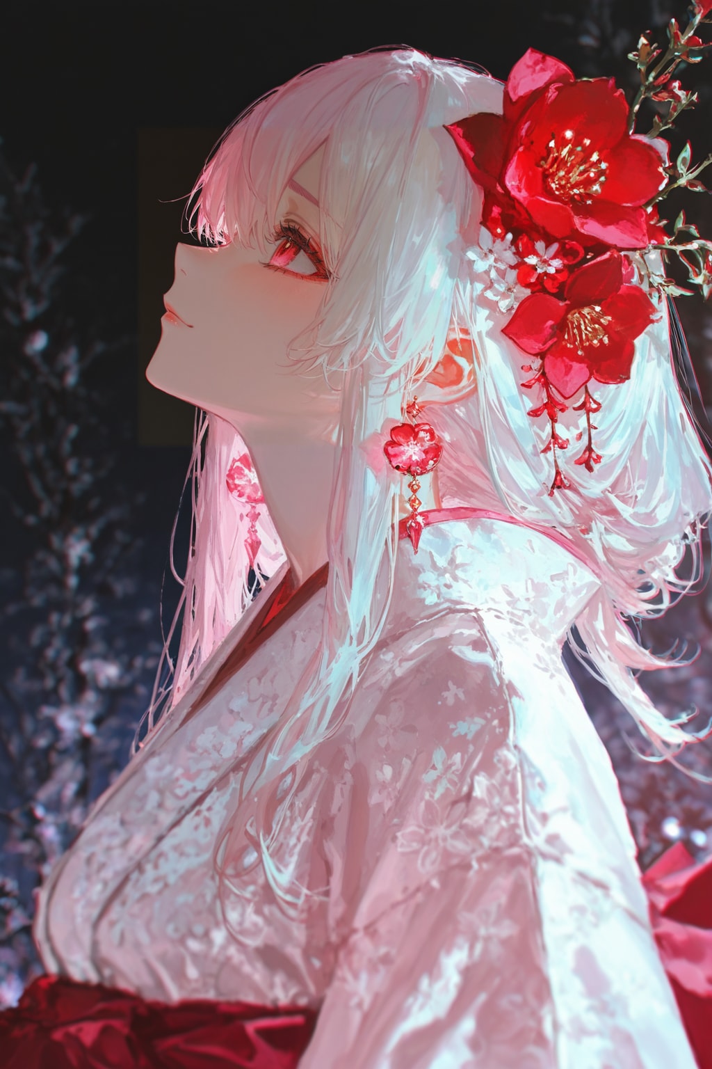 夜の花 | の人気AIイラスト・グラビア