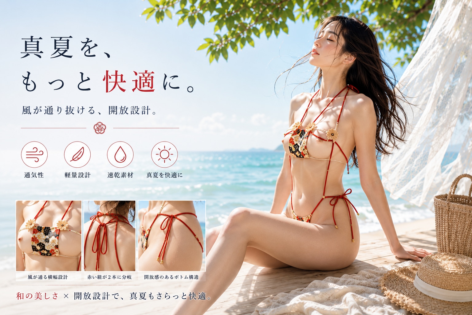 際どい水着特集（ポロリあり）
