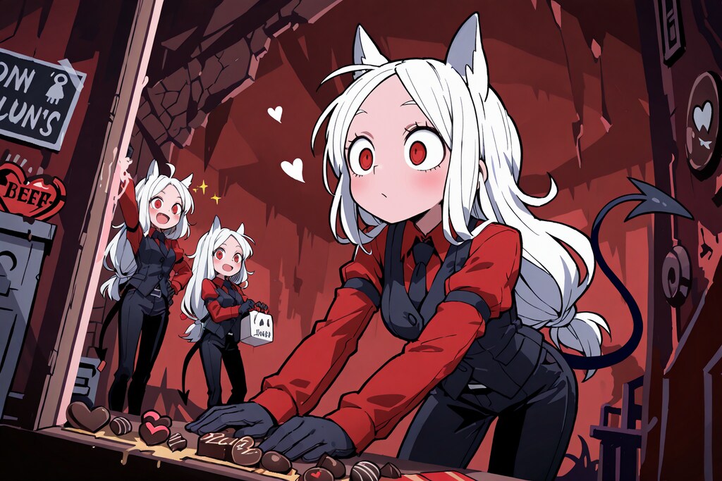 ケロベロス娘のバレンタイン