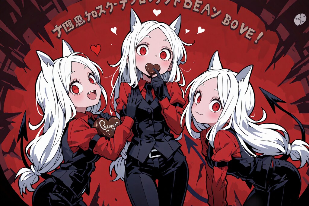 ケロベロス娘のバレンタイン