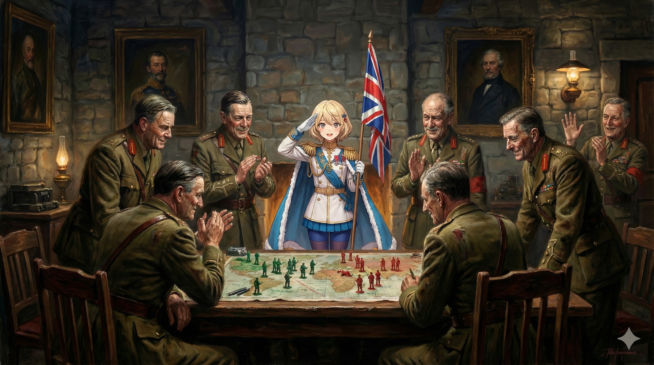 死地に行く前の栄光ちゃん | の人気AIイラスト・グラビア