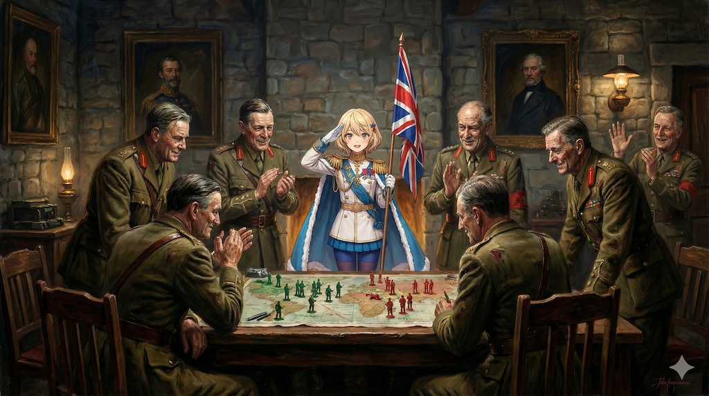 死地に行く前の栄光ちゃん