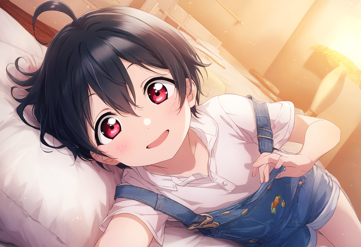 暑い日は部屋でごろごろ | の人気AIイラスト・グラビア