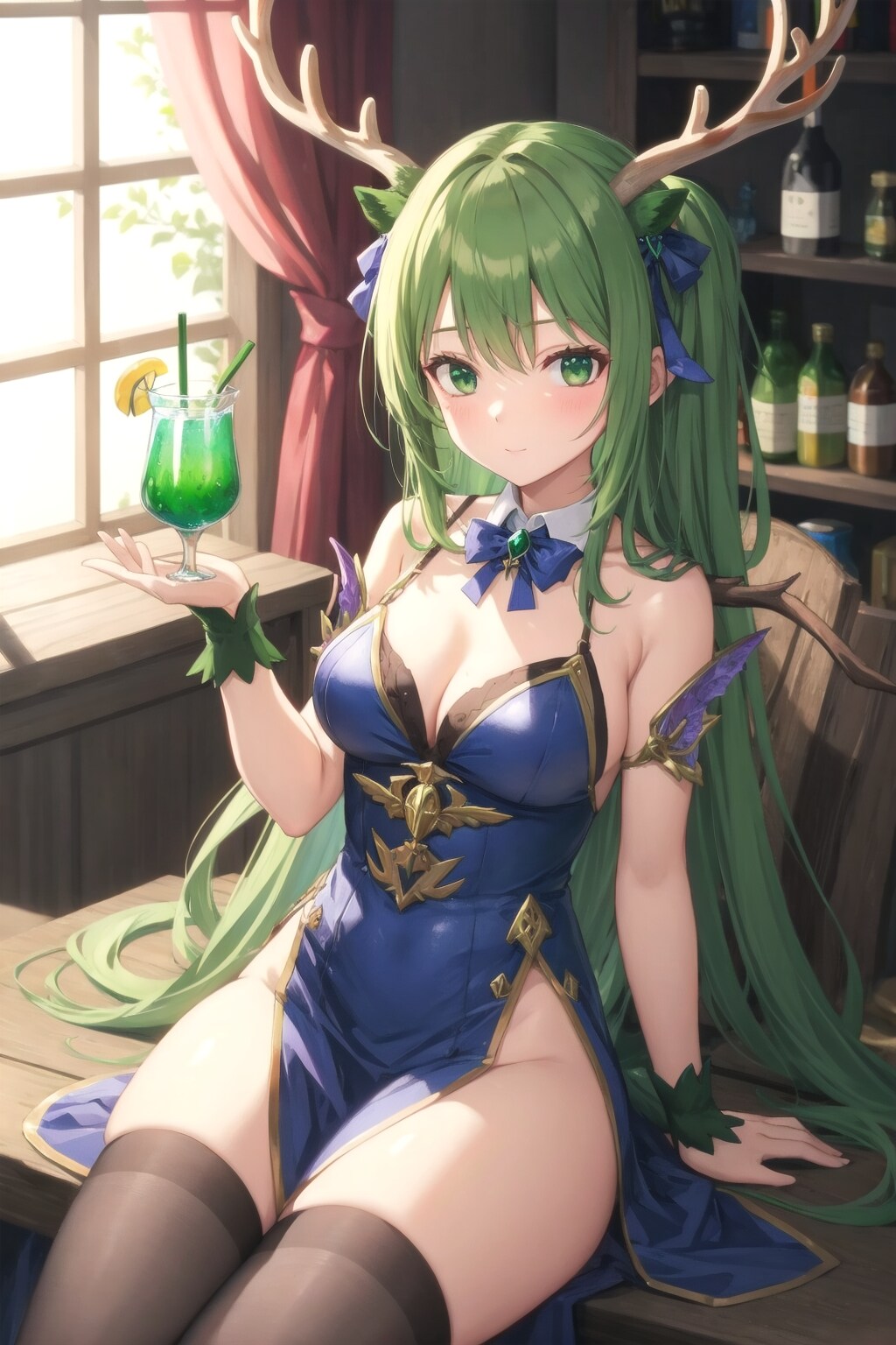鹿角の少女