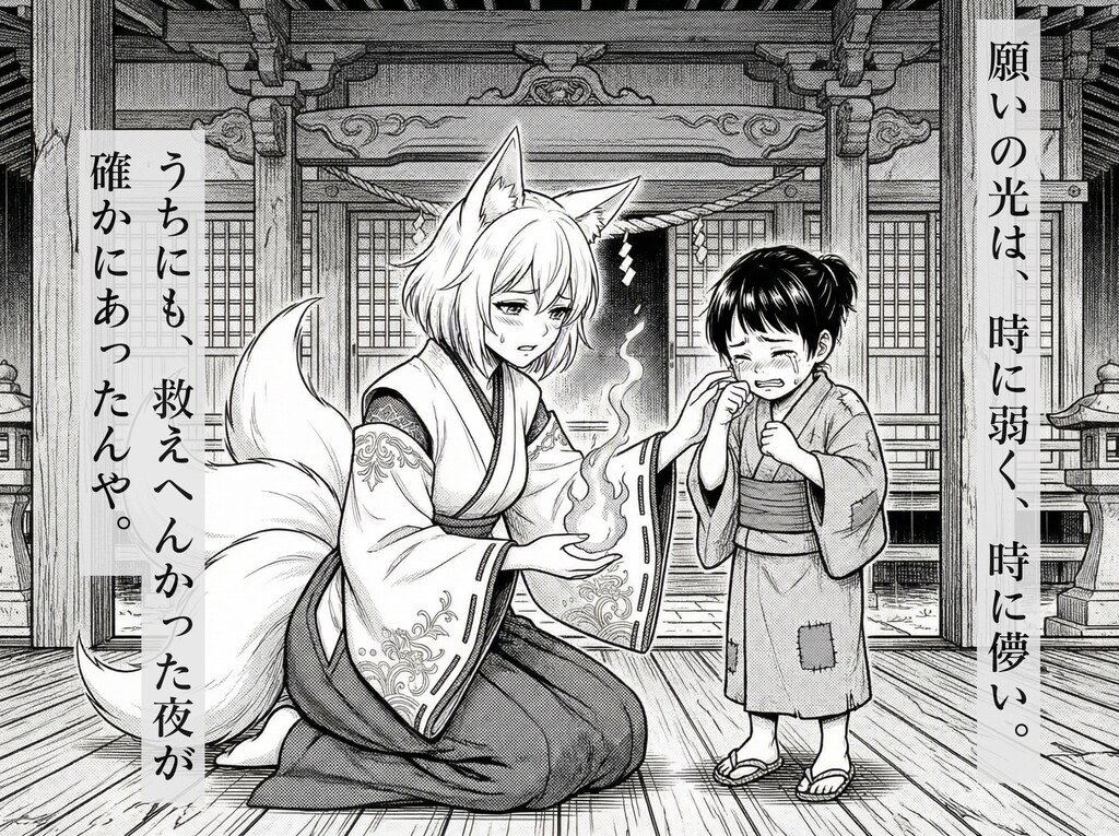 ②珠緒【白狐】ストーリー