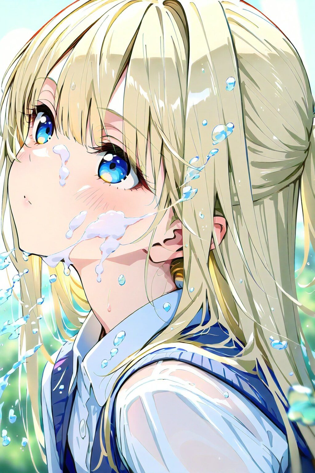 ぴゅっ・・・（え？）