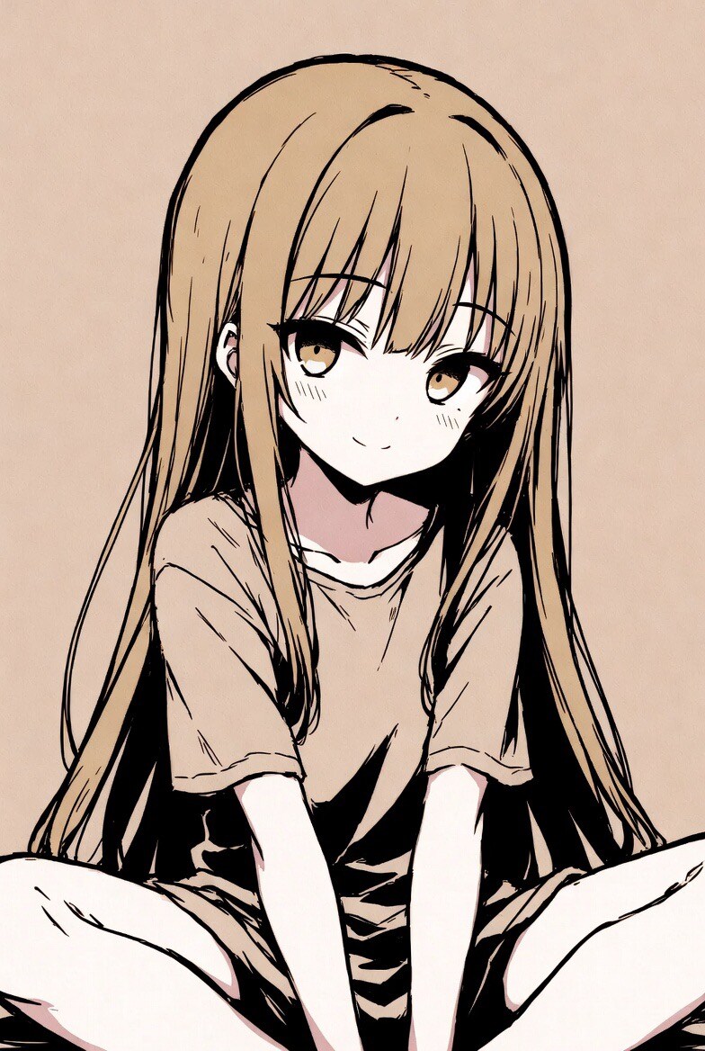 どうする？な女の子