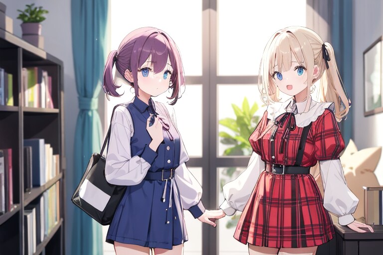 ふたりのあいうえお［し］ | の人気AIイラスト・グラビア