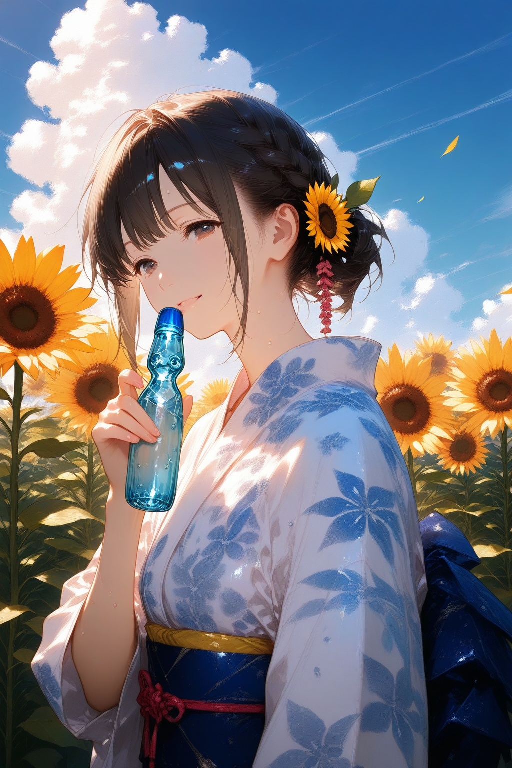 🌻ひまわりとラムネ🩵 其の弐