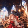 中世ヨーロッパ風の駅 2枚目
