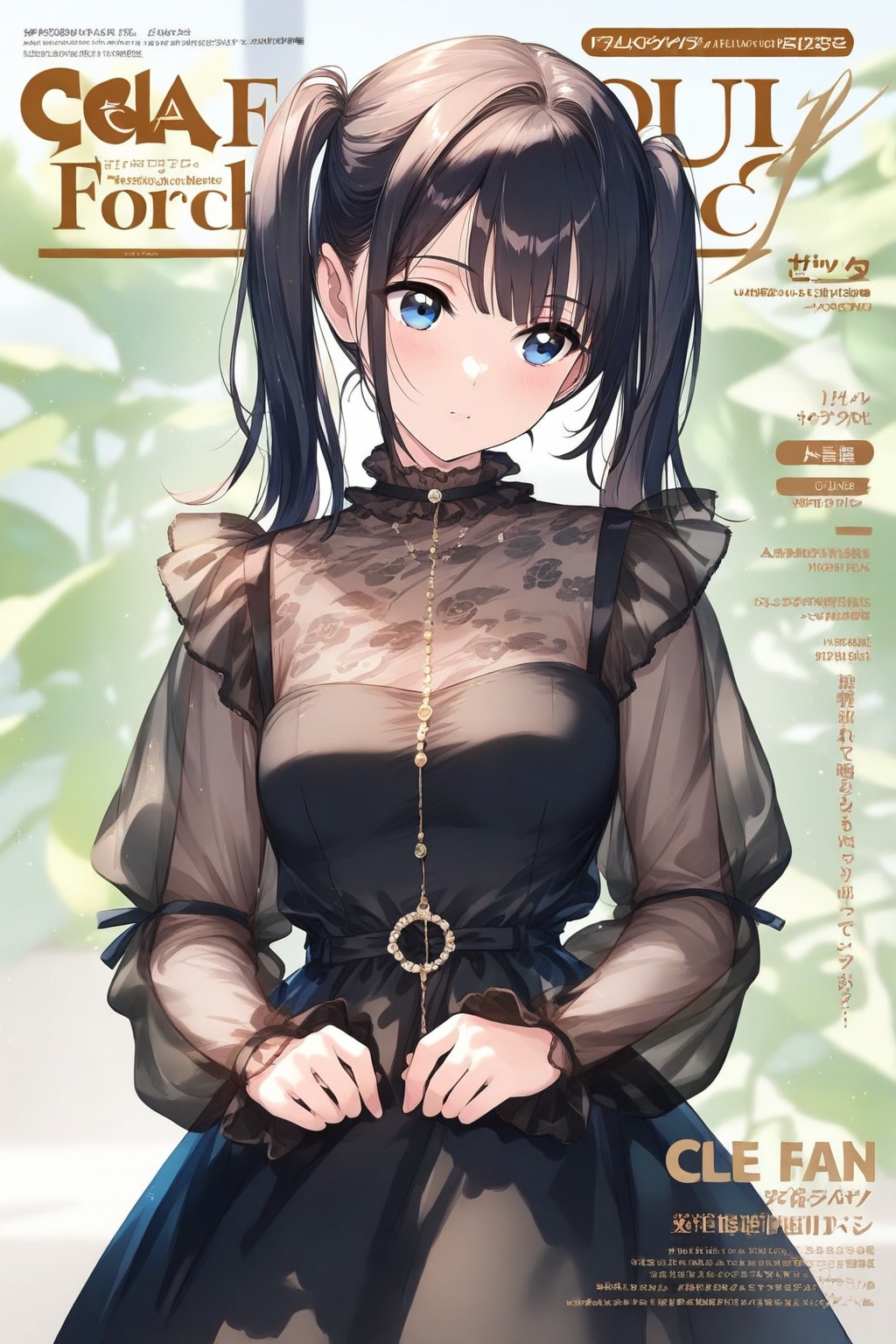 ファッション雑誌。