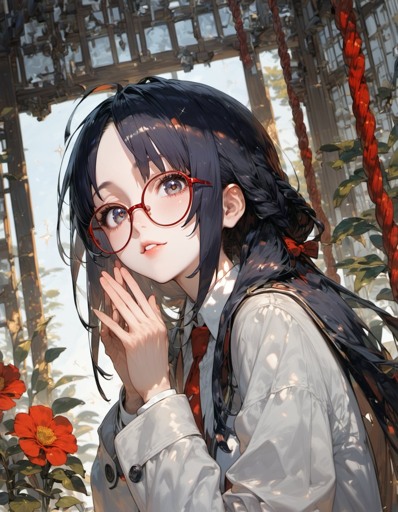 Red-Framed | の人気AIイラスト・グラビア