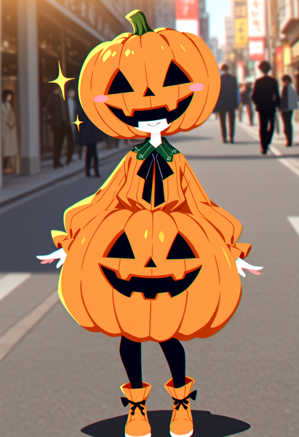 ポップパンプキンガール