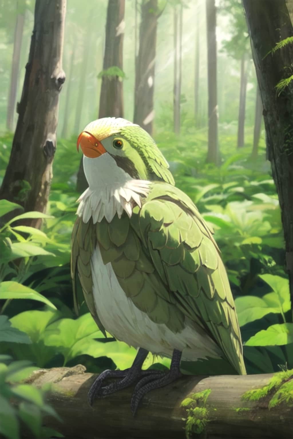 【動物】カカポ(フクロウオウム）さん