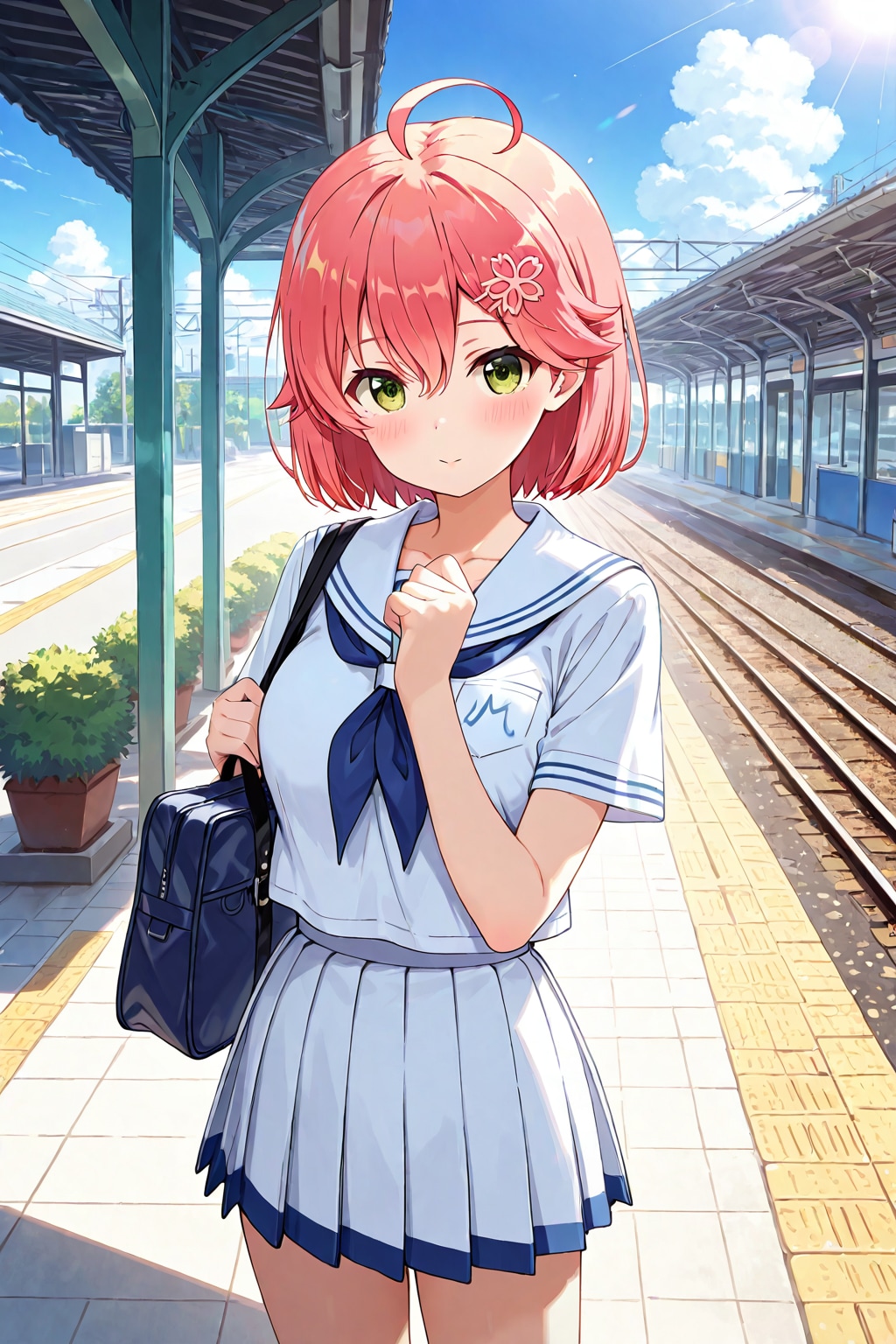お、おはよ