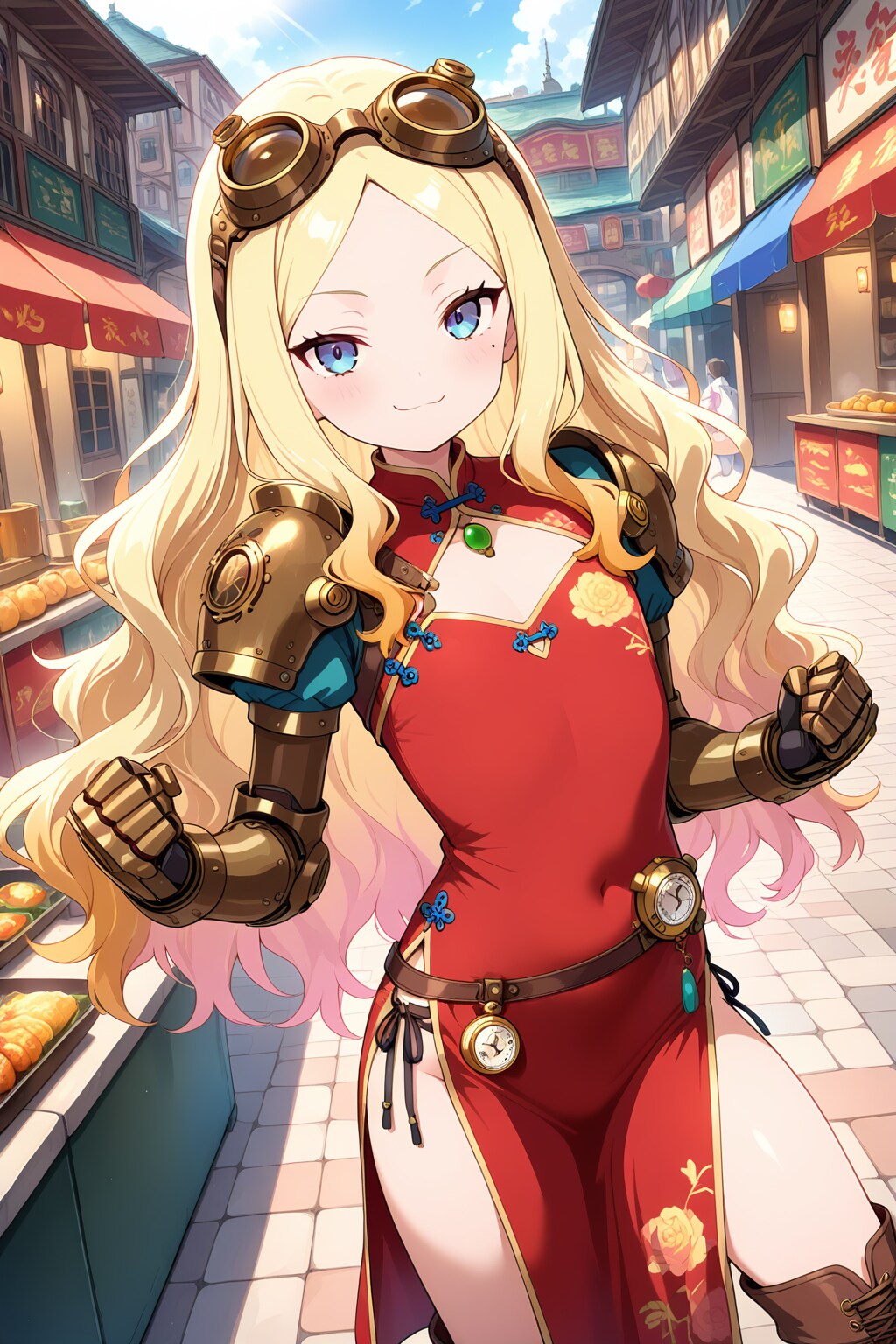 蒸気チャイナ【HARPY】 | の人気AIイラスト・グラビア