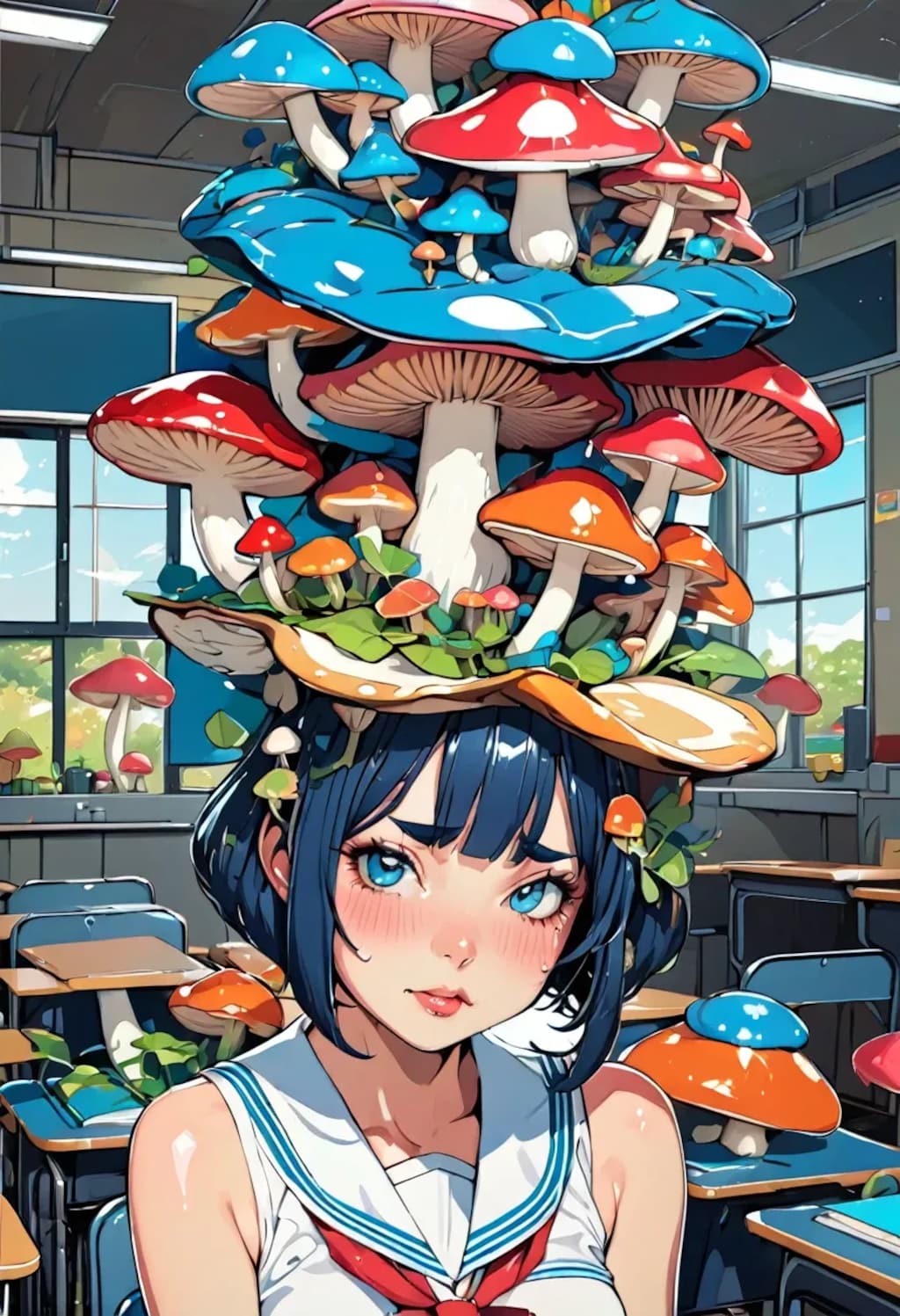 胞子を浴びすぎた