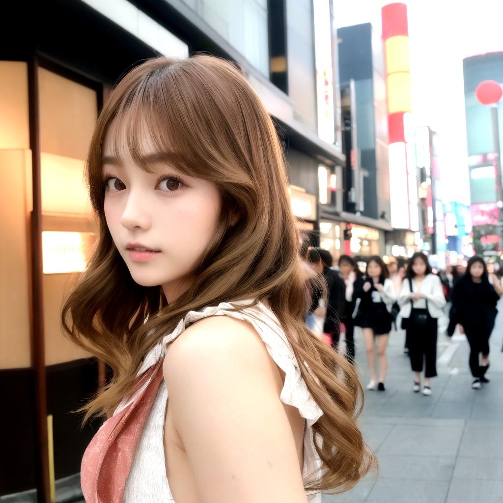 繁華街スナップ