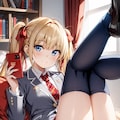 脚を高く上げて白パンツ丸見え♡ 4枚目