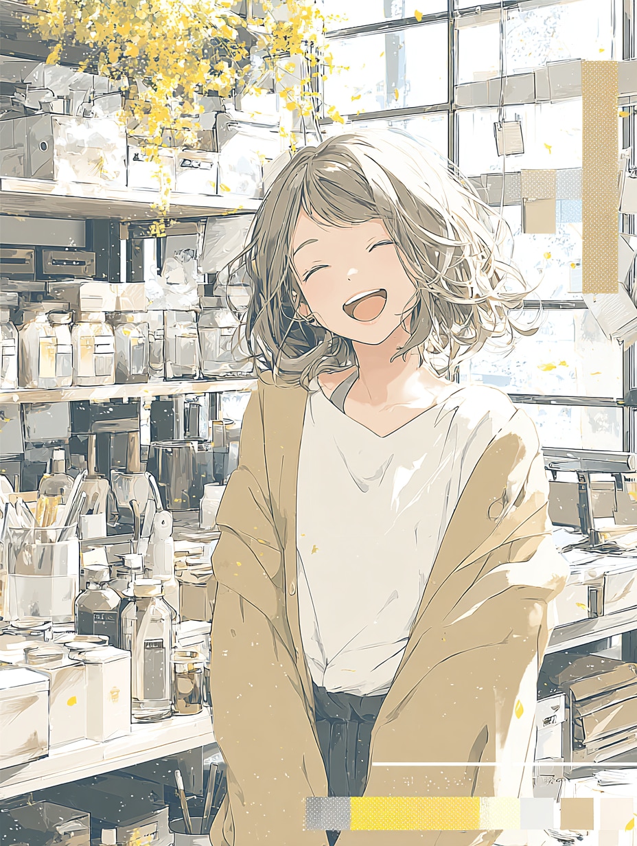 カフェから