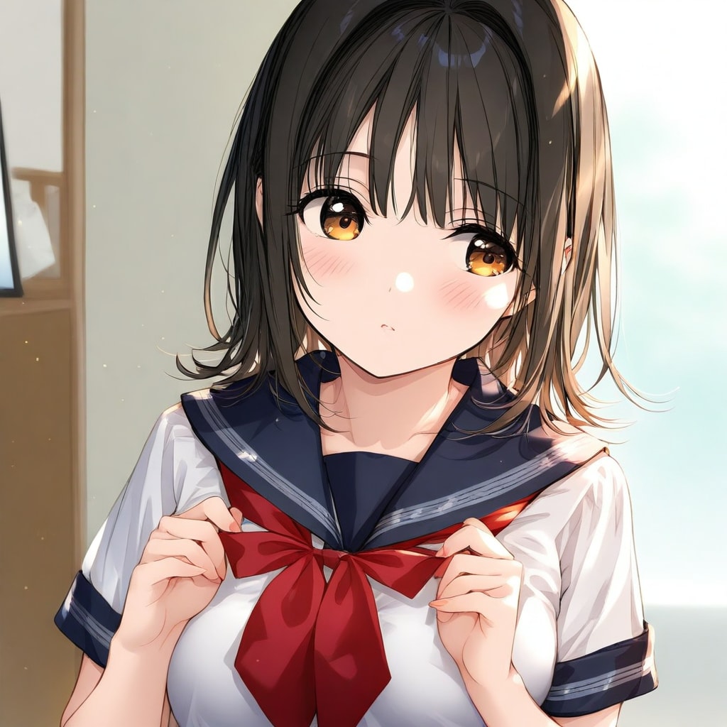 お、おかしくないかな？ | の人気AIイラスト・グラビア