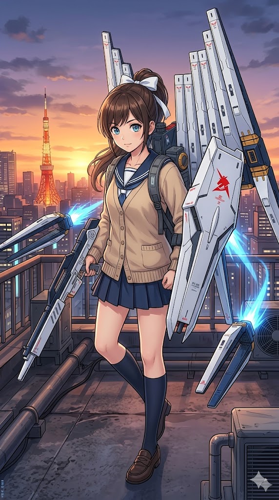 RX-93 νＪＫ(ダブルフィンファンネル仕様) | の人気AIイラスト・グラビア