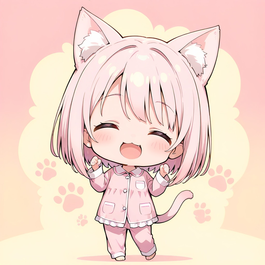 おはようにゃん♪ | の人気AIイラスト・グラビア
