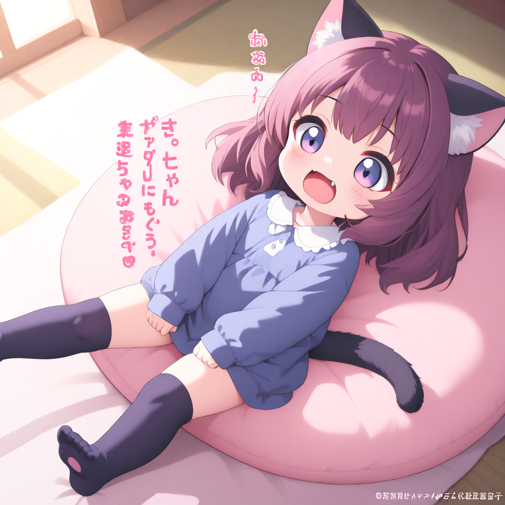 ねこがねころんだ