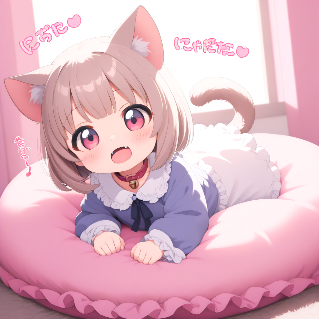 ねこがねころんだ