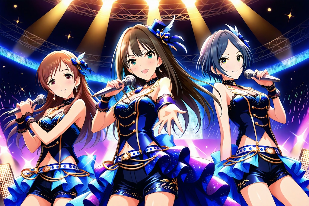 新田美波 & 速水奏 & 渋谷凛 のトリオユニット