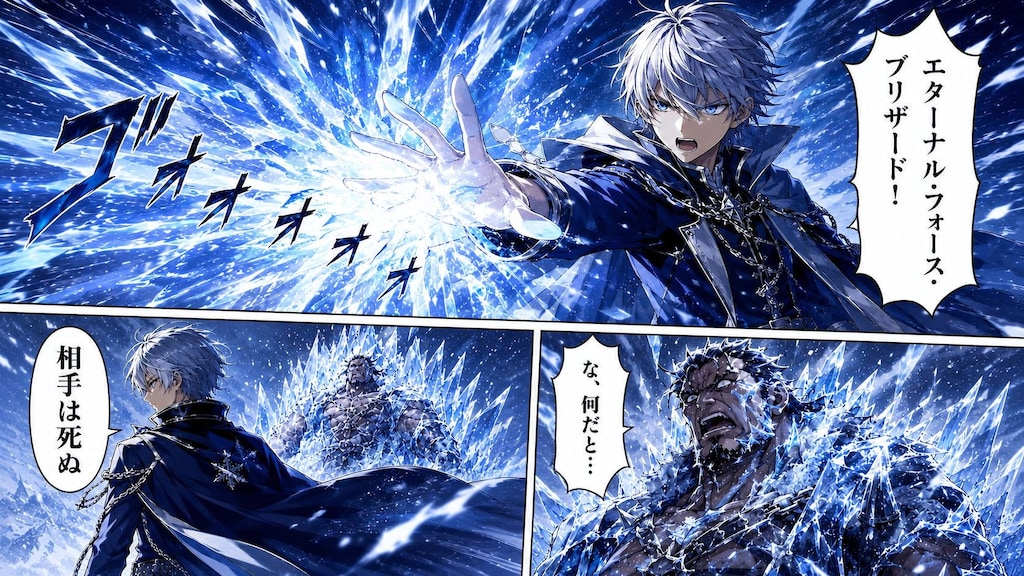 エターナル・フォース・ブリザード！