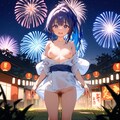 Blue hair girl 17 2枚目