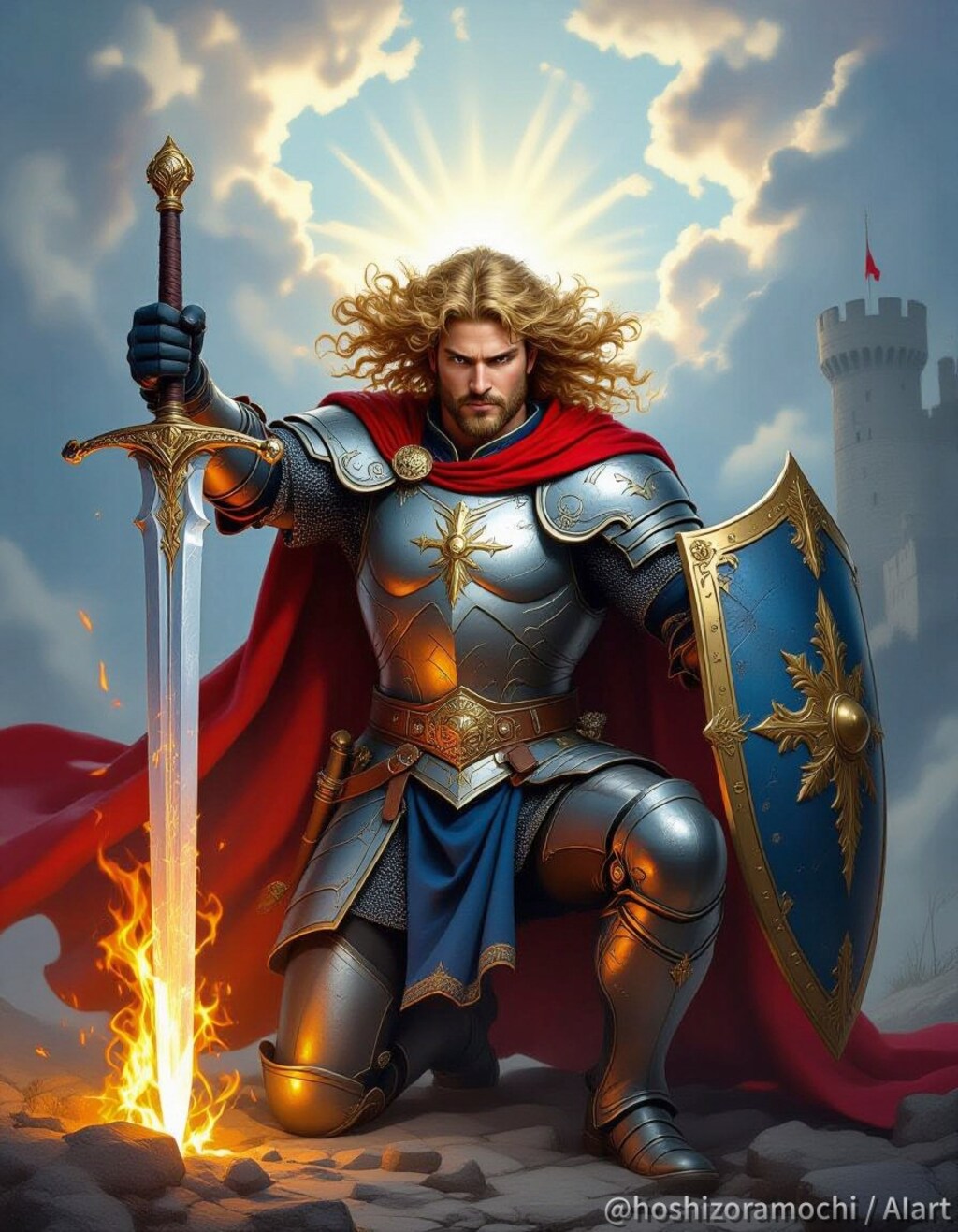 正義の剣 - 大天使ミカエル