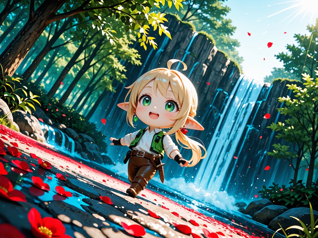 滝を見に行く！