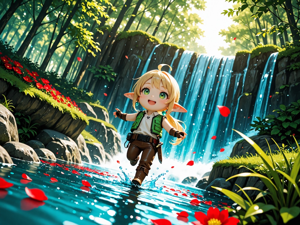 滝を見に行く！