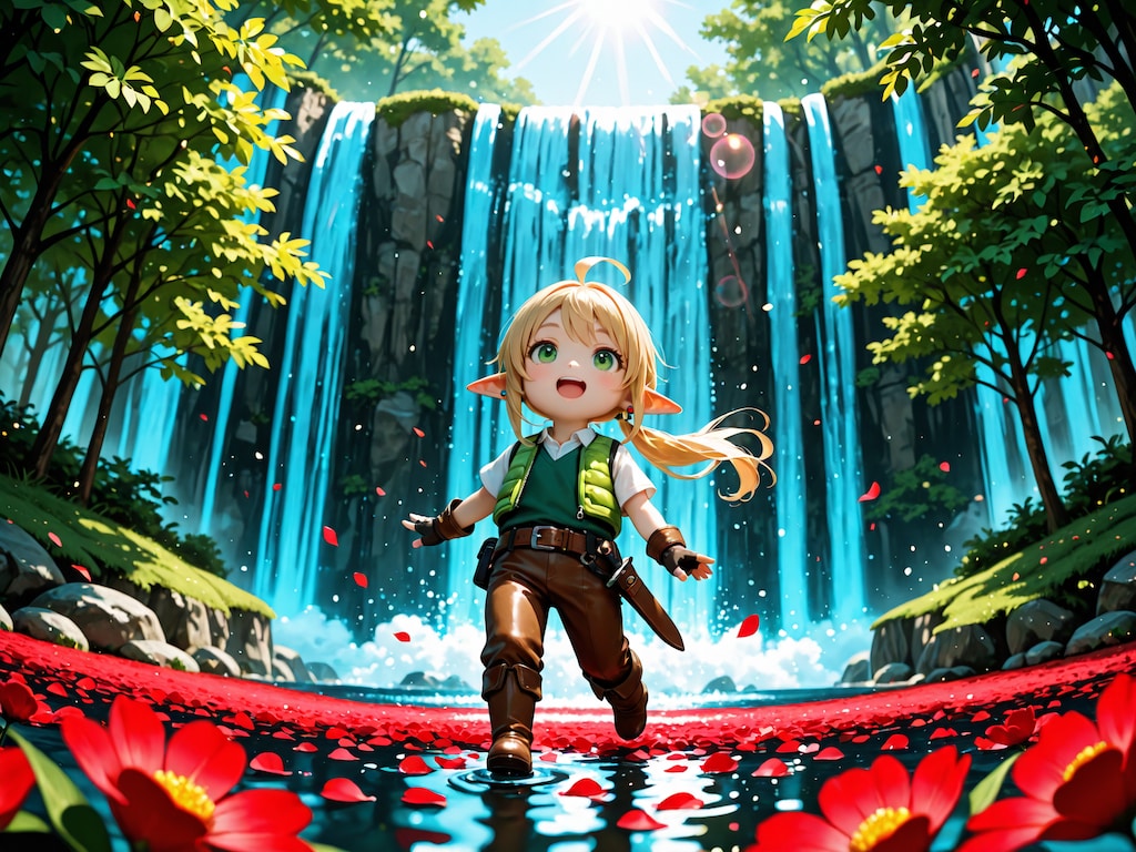 滝を見に行く！