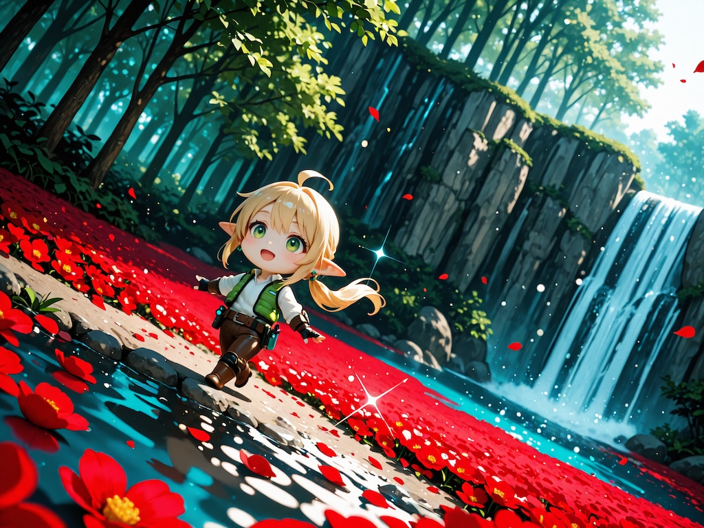 滝を見に行く！