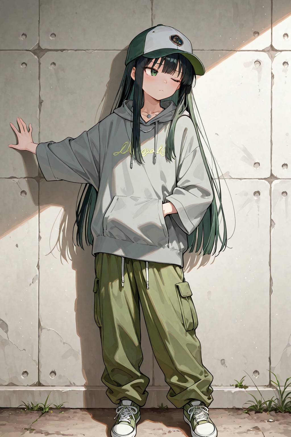 ストリート系少女