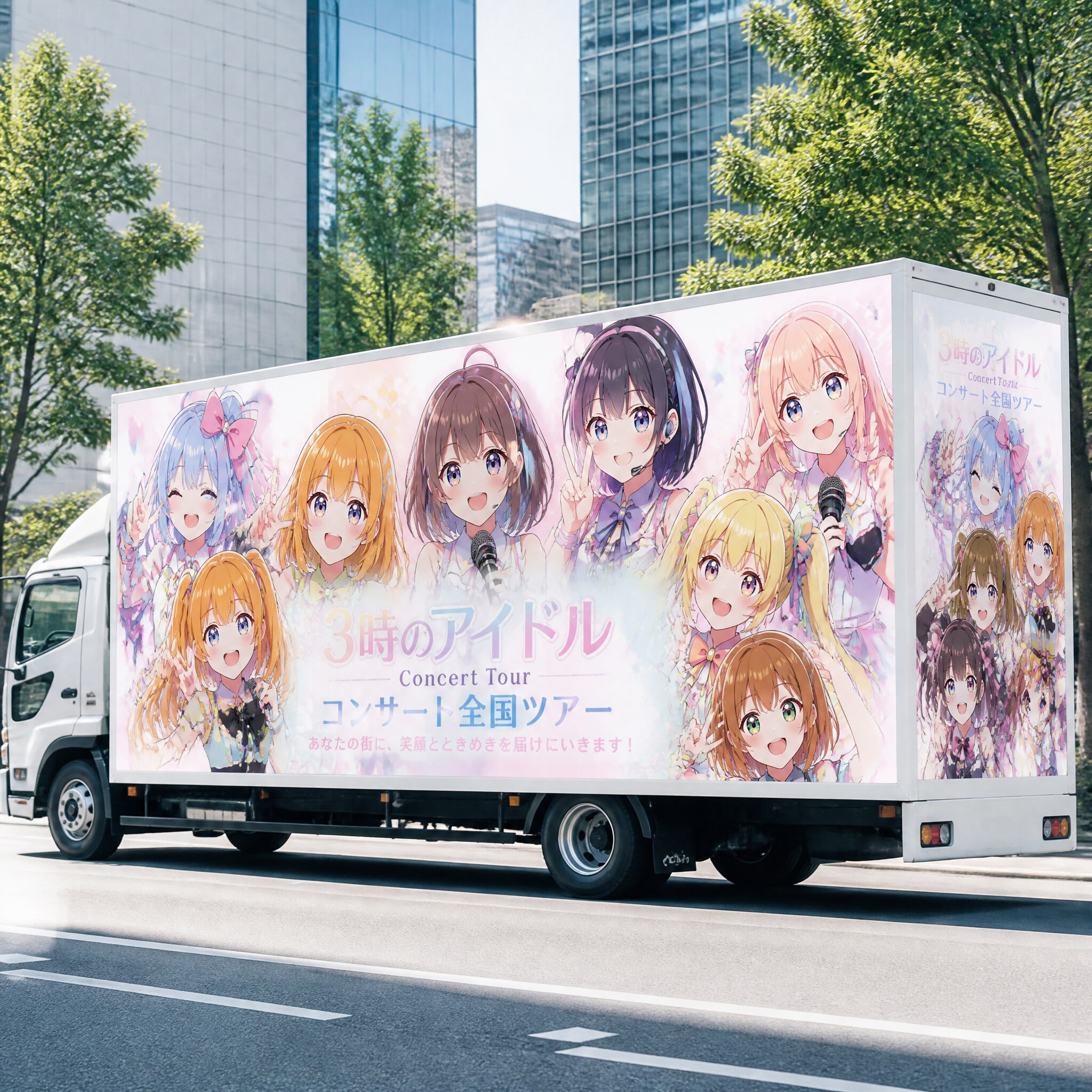 アドトラック（１）3時のアイドル　GPTimages2.0
