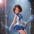 青系魔法少女 10枚目