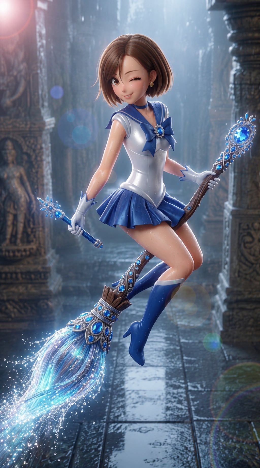 青系魔法少女