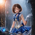青系魔法少女 3枚目