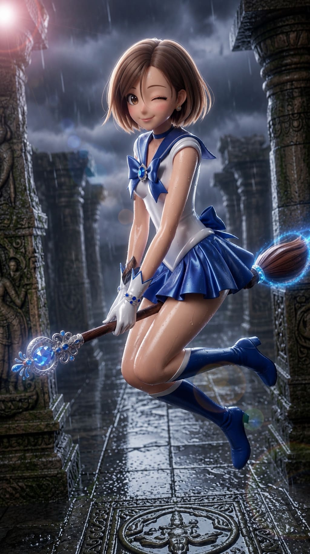 青系魔法少女