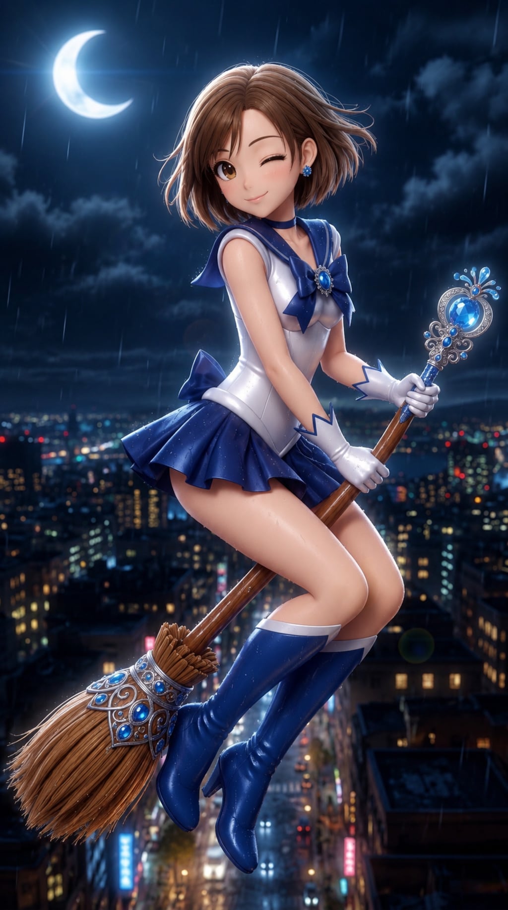 青系魔法少女