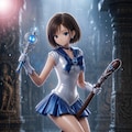 青系魔法少女 5枚目