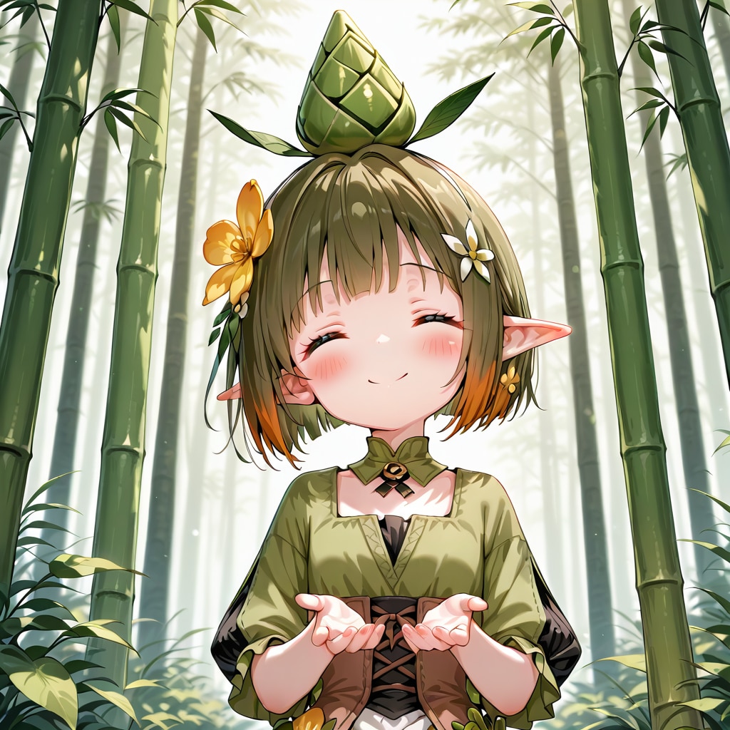 082コーデな女の子達(頭に色々乗せた)